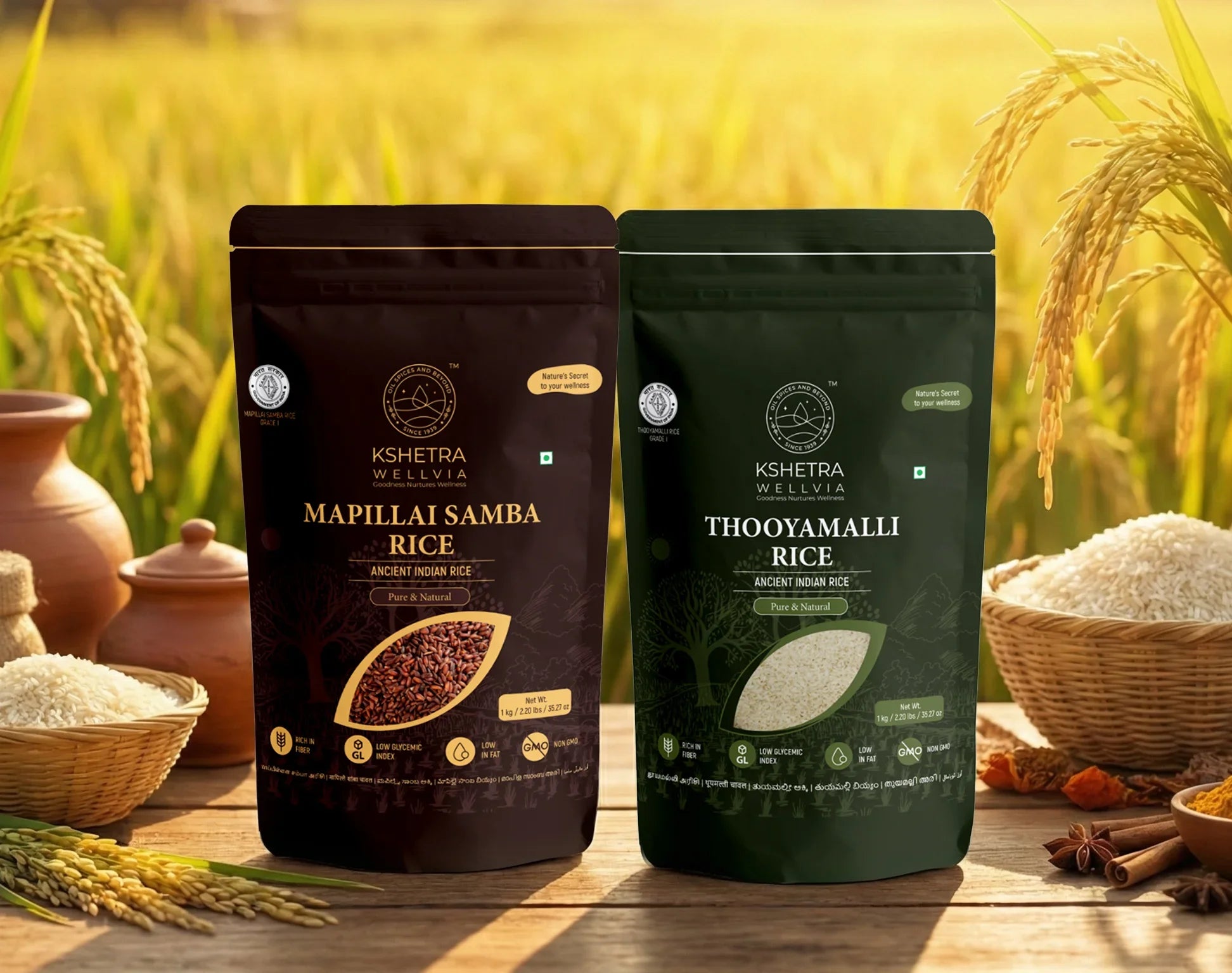 Kshetra Foods | Traditional Indian Rice Varieties
