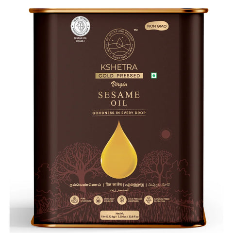 Sesame Oil - Cold-pressed virgin oil