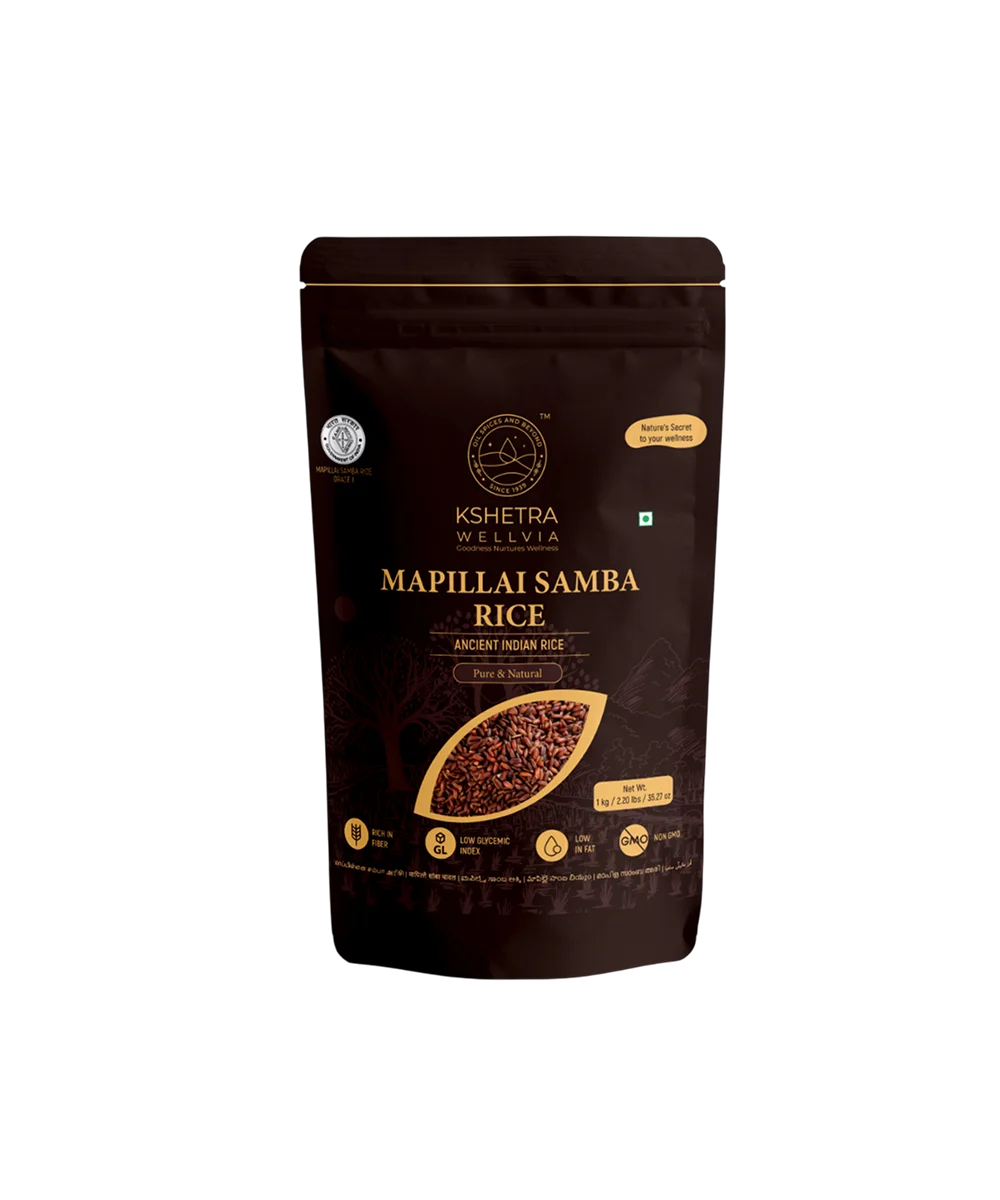 Mapillai Samba Rice | Unpolished Ancient Indian Rice