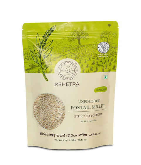 Foxtail Millet - Unpolished Whole Millet