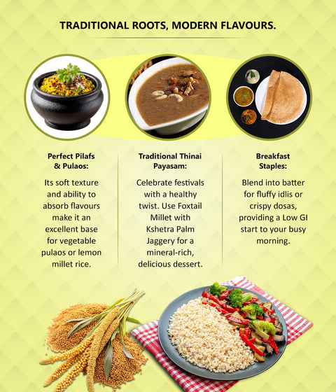 Foxtail Millet - Unpolished Whole Millet