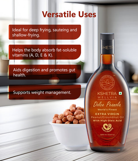 Extra Virgin Groundnut / Peanut Oil