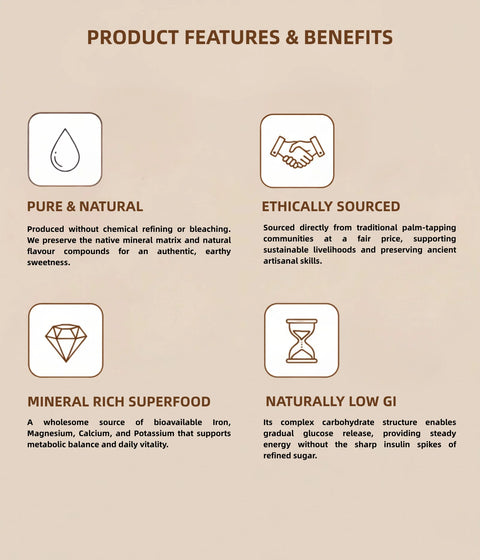 Palm Jaggery Granules