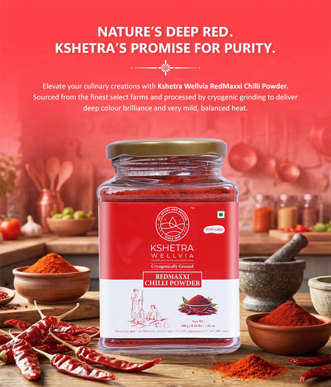 RedMaxxi Chilli Powder | Cryogenically Ground