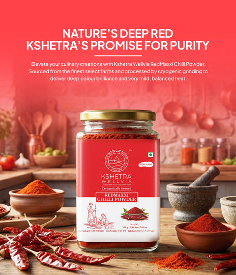 RedMaxxi Chilli Powder | Cryogenically Ground