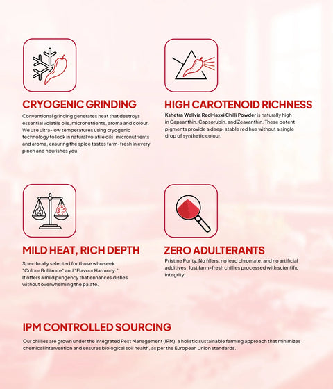 RedMaxxi Chilli Powder | Cryogenically Ground