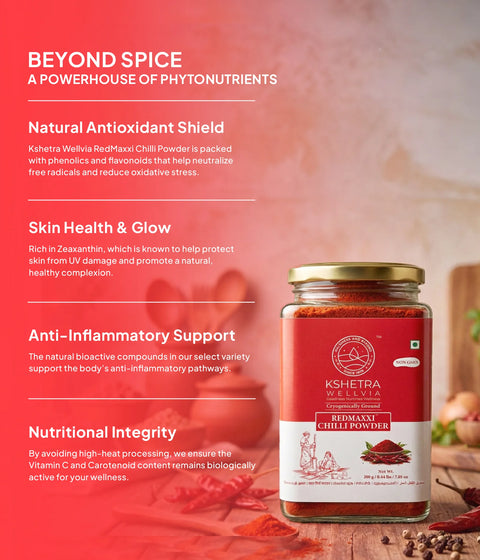 RedMaxxi Chilli Powder | Cryogenically Ground