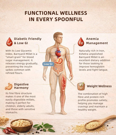 Barnyard Millet - Unpolished Whole Millet