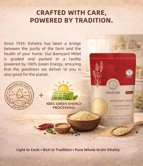 Barnyard Millet - Unpolished Whole Millet