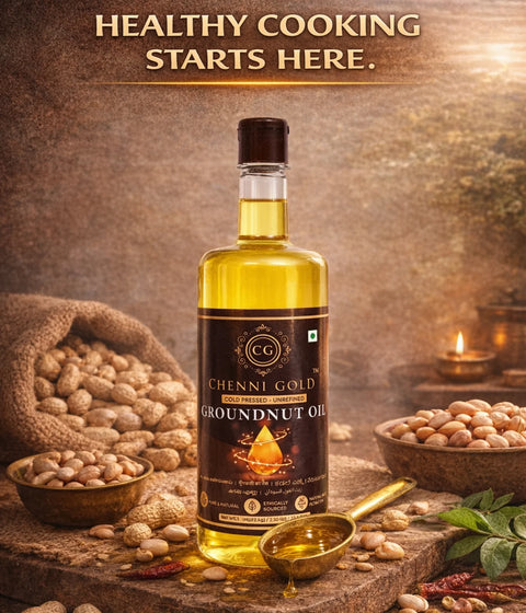 Chenni Gold - Cold Pressed Groundnut Oil