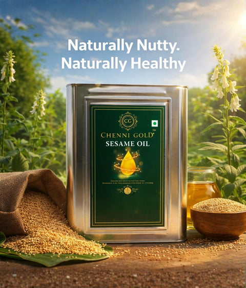 Chenni Gold - Cold Pressed Sesame Oil / Gingelly Oil