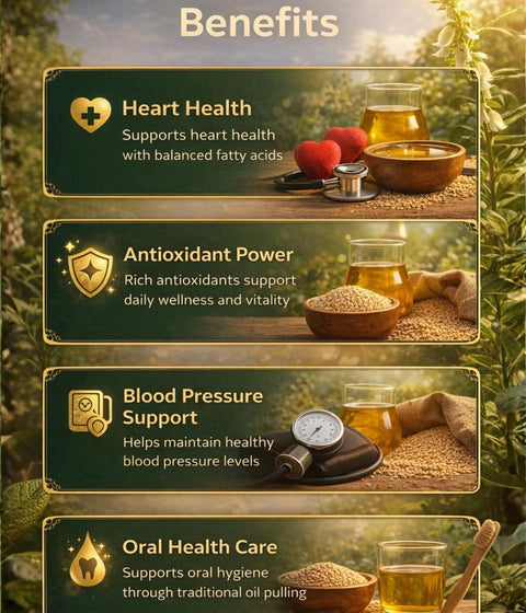 Chenni Gold - Cold Pressed Sesame Oil / Gingelly Oil