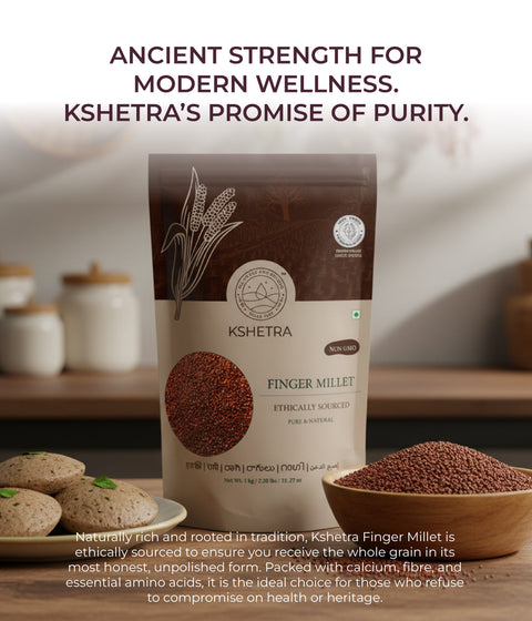 Finger Millet - Unpolished Whole Millet