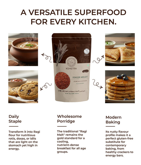 Finger Millet - Unpolished Whole Millet