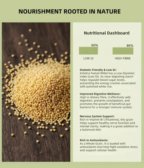 Foxtail Millet - Unpolished Whole Millet