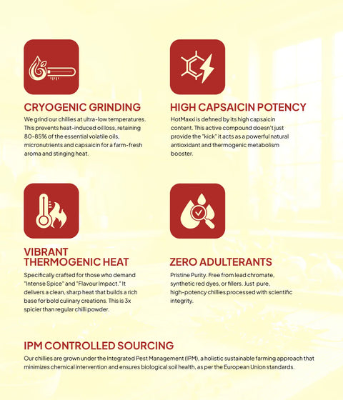 HotMaxxi Chilli Powder | Cryogenically Ground