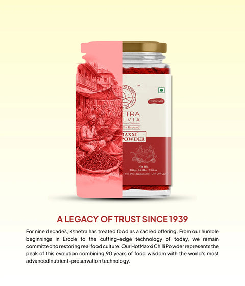 HotMaxxi Chilli Powder | Cryogenically Ground