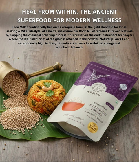 Kodo Millet - Unpolished Whole Millet