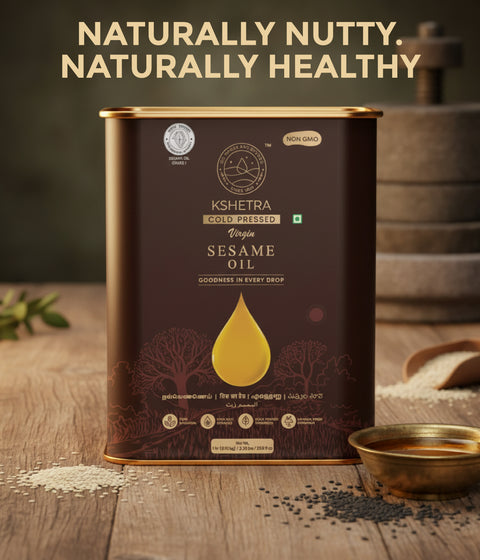 Sesame Oil - Cold-pressed virgin oil