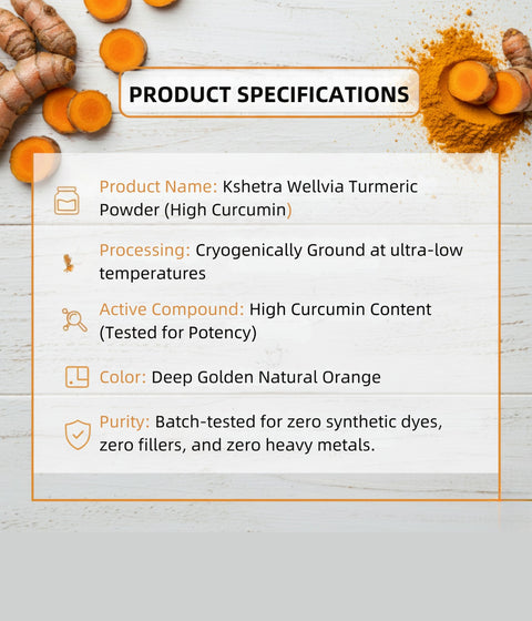 High Curcumin Turmeric Powder