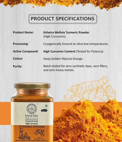 High Curcumin Turmeric Powder